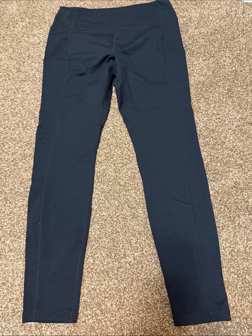 Black High-Waist Active Leggings